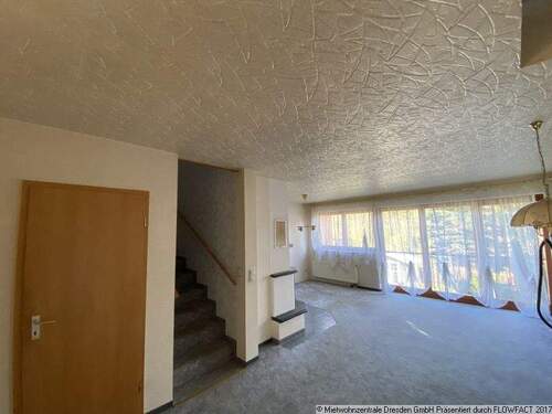 Wohnzimmer - Reihenendhaus in Schlottwitz - 4 Zimmer Reihenendhaus in Glashütte OT Schlottwitz