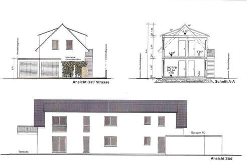 Seitenansicht Süd, Ost - Grundstück in Hanau zum Kaufen