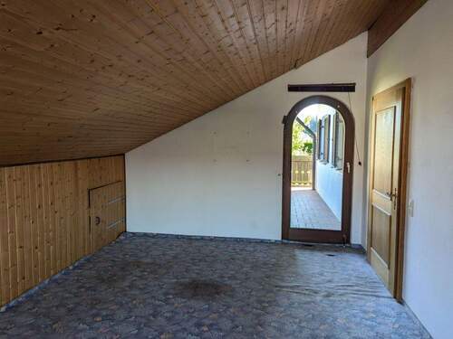 ausgebauter Speicher über der Garage - 