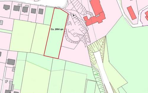 01 Skizze Flurkarte.jpg - IMMOBILIEN LONNY** Großes Baugrundstück mit 2 Baufenstern und Südausrichtung