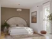 Schlafzimmer.jpg - Terrassenwohnung mit 68,30 m² in Petershagen/Eggersdorf zum Kaufen