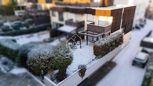 Außenansicht - 3 Zimmer Reihenendhaus zum Kaufen in Filderstadt