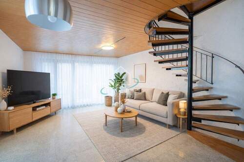 Wohn-Essbereich virtuell möbliert - 