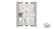 Grundriss DG.png 2112 - Mehrfamilienhaus, Wohnhaus mit 123,90 m&sup2; in Coesfeld zum Kaufen