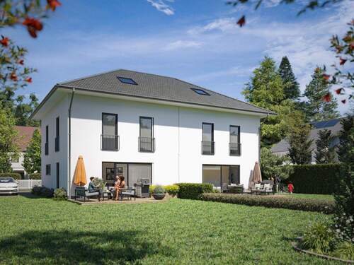 Ansicht Süd- Ost Ansicht - 6 Zimmer Doppelhaushälfte zum Kaufen in Pullach