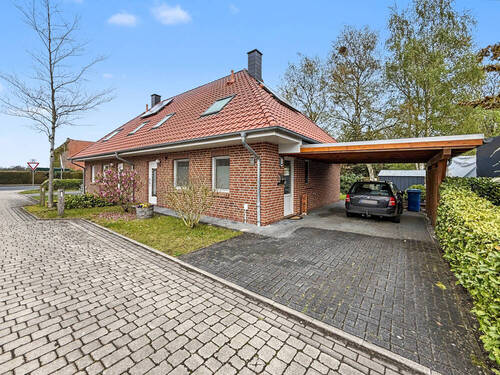 Außenansicht - Mehrfamilienhaus, Wohnhaus mit 205,00 m&sup2; in Apen / Vreschen-Bokel zum Kaufen