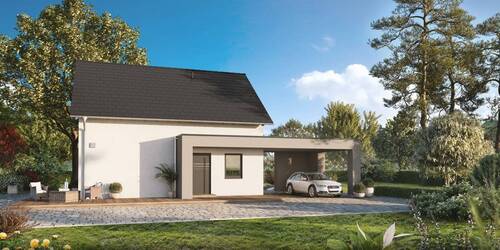 Ansicht Straße - Ihr Traumhaus MOVE 2 - Wohnkomfort auf 140,25 m²