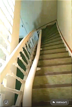 Treppe EG ins OG - Etagenwohnung mit 82,00 m² in Erlangen zur Miete