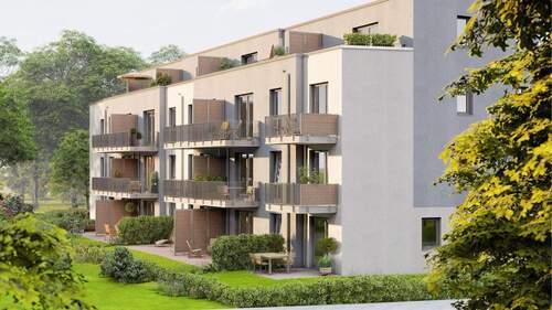 Objektansicht - 2 Zimmer Terrassenwohnung in Norderstedt