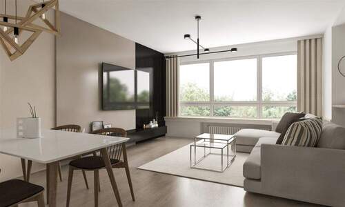 Wohnzimmer - 3 Zimmer Etagenwohnung in Düsseldorf