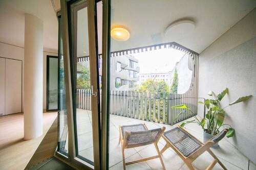 balkon - 3 Zi-Whg mit Süd-Terrasse EBK Aufzug und Tiefgarage (WE16)