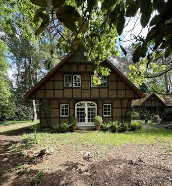 Titelbild - Gemütliches Fachwerkhaus im Landschaftsschutzgebiet mit Sommerhaus