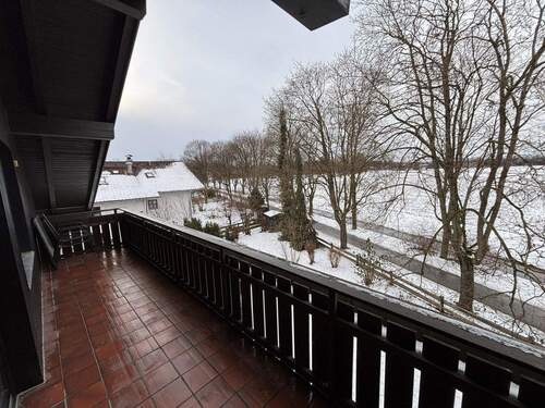 Ausblick vom Balkon - 