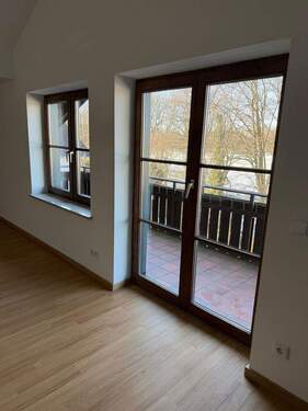 Balkontür im Wohnzimmer - 