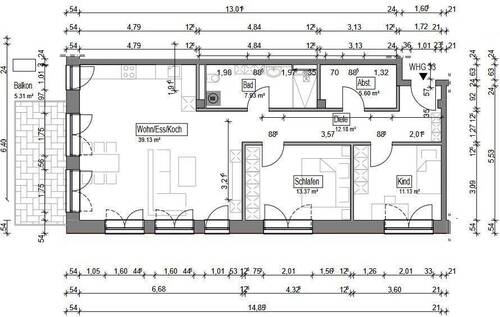 2.OG WHG 33 - 
