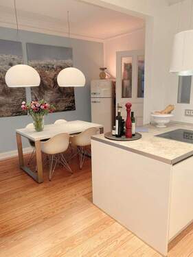 Küche / Essbereich - 3 Zimmer Etagenwohnung in Hamburg