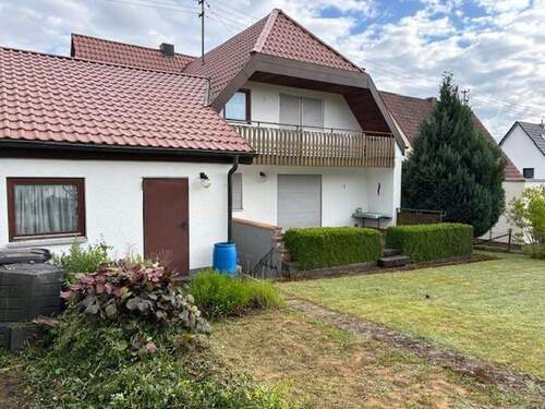 Rückansicht aus Garten - 