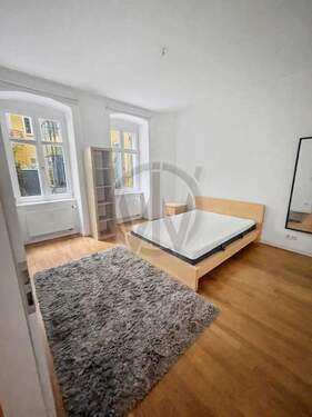 Schlafzimmer - Bezugsfreie 2-Zimmer-Wohnung mit Terrasse in Top-Lage von Prenzlauer Berg!