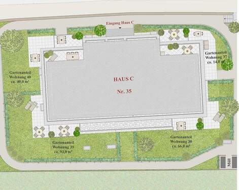 Lageplan Haus C - 