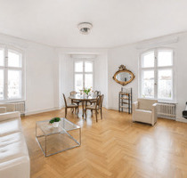 Heller Altbau in markanter Ecklage: 4-Zimmer-Wohnung mit Balkon - Berlin Wilmersdorf