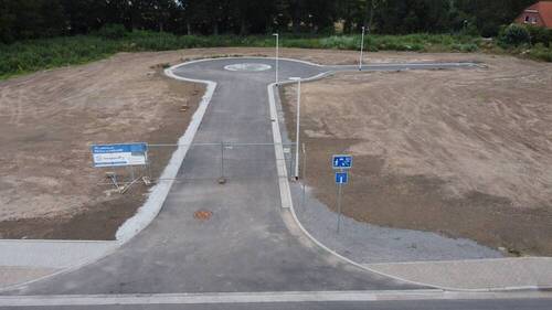 Straße Baugebiet - 5 Zimmer Einfamilienhaus in Aschersleben