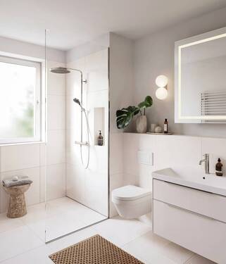 Badezimmer-Hell - Etagenwohnung mit 107,30 m&sup2; in Hamburg zum Kaufen