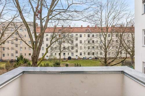 Blick vom Balkon - 