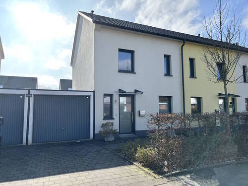 Bild 1 - PURNHAGEN-IMMOBILIEN - Modernes und gepflegtes Reihenendhaus mit Garage in Bremen-Rönnebeck