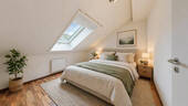 Schlafzimmer visualisiert - 