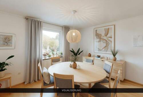 EG Esszimmer Visualisierung - Einfamilienhaus mit 146,20 m² in Wedemark zum Kaufen