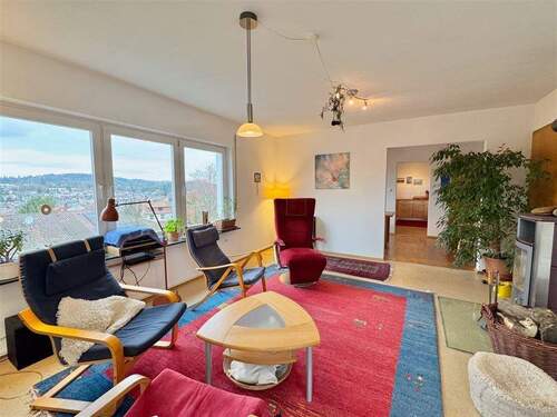 Wohnzimmer - 3 Zimmer Etagenwohnung zum Kaufen in Mühltal