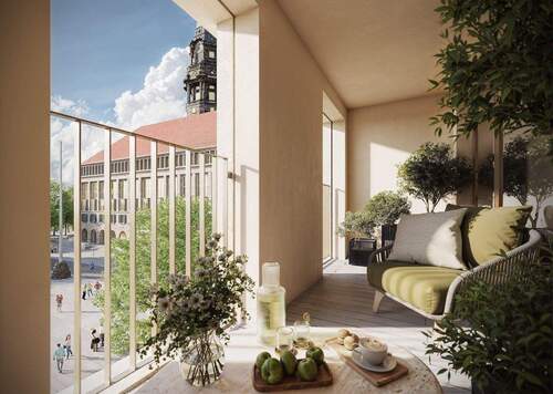 Loggia - 5.1.3 JETZT ODER NIE: Die letzte Wohnung in Dresdens Toplage!