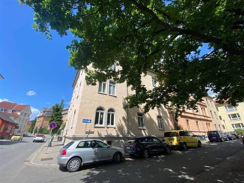 Blick zur Wohnung - 