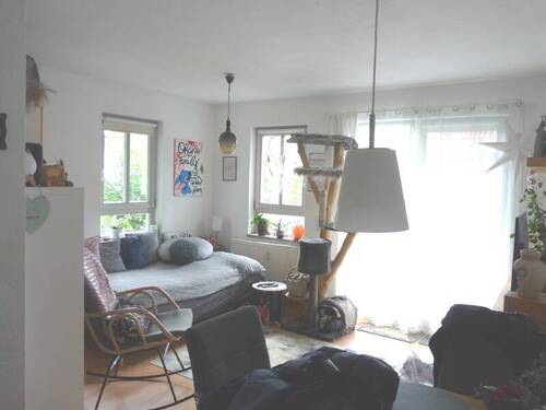 Wohnzimmer - 2 Zimmer Etagenwohnung in Hohen Neuendorf