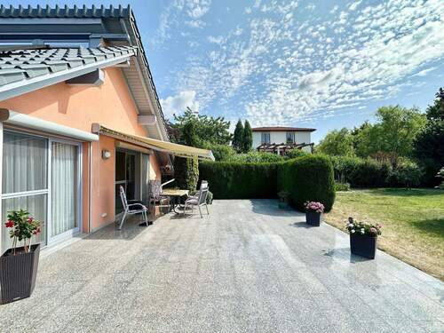 große und uneinsehbare Terrasse - 