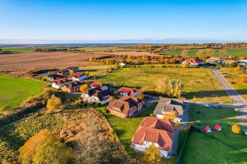 Luftbildaufnahme WEG im Herbst - 