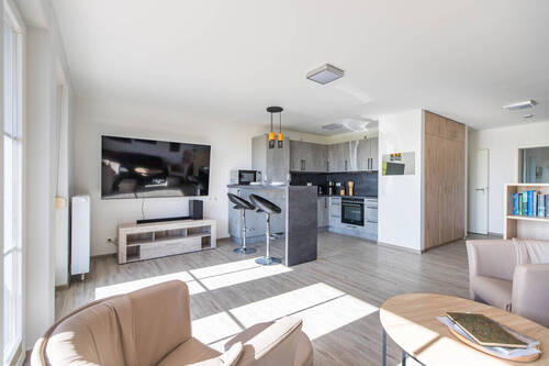 Wohnzimmer - 2 Zimmer Etagenwohnung zum Kaufen in Sagard / Neddesitz