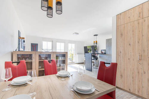 Essbereich mit Einbauschrank - 