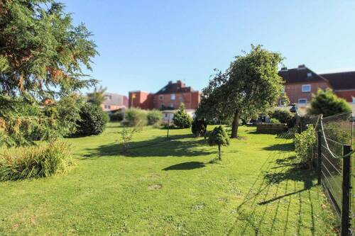 Garten - Doppelhaushälfte mit 111,10 m&sup2; in Lübeck zum Kaufen