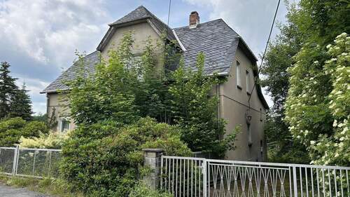 Straßenansicht - 1 Zimmer Mehrfamilienhaus, Wohnhaus zum Kaufen in Auerbach