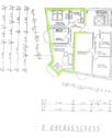 Grundriss - 2 Zimmer Etagenwohnung zur Miete in Eisenach