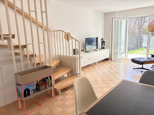 Wohnzimmer - 4 Zimmer Reihenmittelhaus zum Kaufen in Kempten