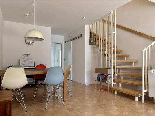 Wohnzimmer - 4 Zimmer Reihenmittelhaus in Kempten