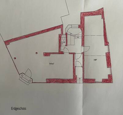Grundriß.jpg - Gewerbeobjekt (Büro, Produktion, Verkauf) zur Miete in Baden-Baden