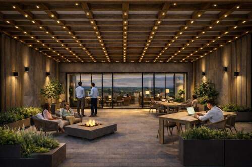 Dachterrasse - Büro in Karlsruhe / Durlach