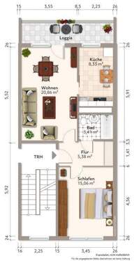 Möblierungsvorschlag - 