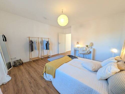 Schlafzimmer - Exklusive Neubauwohnungen in Issum KfW-Effizienzhaus 40EE, Energieeffizienzklasse A