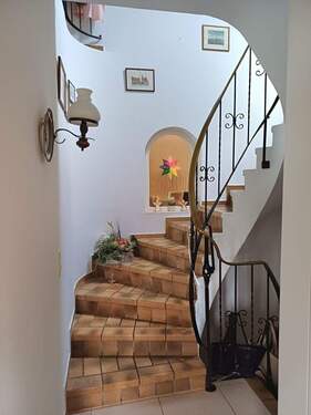 Treppenhaus in Rundbauweise - 