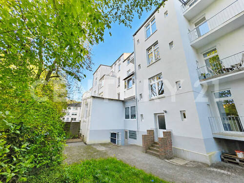 Ansicht von hinten - 2 Zimmer Etagenwohnung in Wilhelmshaven