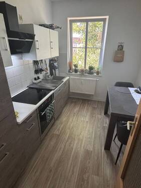 Küche (ohne Einbauküche) - 2 Zimmer Etagenwohnung zur Miete in Hoyerswerda